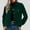 Green, variant on Aueoeo Womens Corduroy Jacket Fashion Cropped Shackets Button Up Crop Jackets Tops Long Sleeve Shirts Trendy