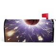 thumbnail image 2 of Coolnut Mailbox Covers Magnetic Oversize Basketball with Fiery Sparks Seasonal Mail Wraps for Home Outdoor Decor, 25.4"x20.78", 2 of 5