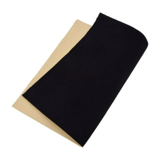 Flameer 10pcs Self Adhesive Velvet Fabric, Soft Velvet Drawer Liner, DIY Velvet Fabric Dark Blue, Size: 140 Pieces