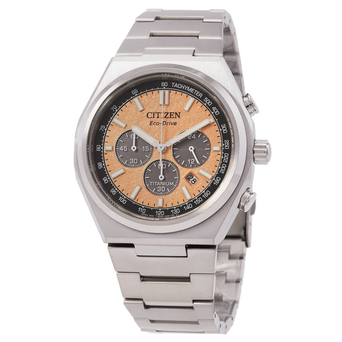 Citizen Eco-Drive Men's Gold-Tone Stainless Steel Chronograph