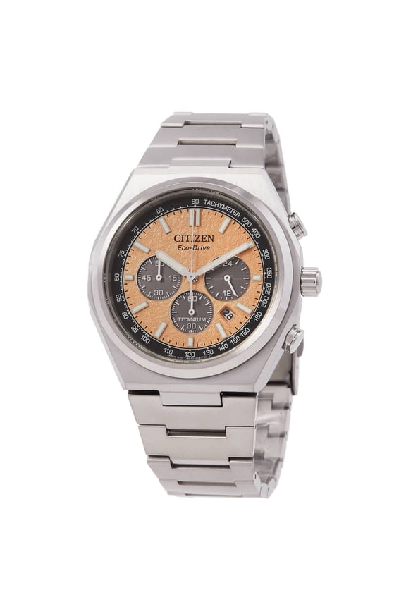 Men's Zenshin Chrono Super Titanium Eco-Drive Watch CA4610-85Z