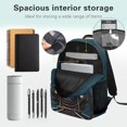 thumbnail image 5 of Aplkyhs Train Pack School Backpack for Kids Age 6-18 Ergonomic Padded Adjustable Straps Large Capacity Water Resistant Bookbag for K-12 Students Daily School Travel, 5 of 7
