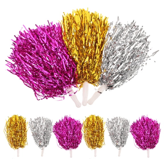 9 Uds pompones de porristas accesorios adornos gimnasia animar pompones accesorios de porristas