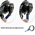 thumbnail image 3 of RC Car Steering Wheel Aluminum Alloy Trigger Controller One-Handed Adapter Automobile Supplies Replacement for Traxxas TRX4/TRX6 Blue, 3 of 9