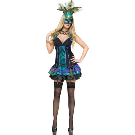 Morris Costumes Adult Womens Animals & Insects Peacock Costume XS, Style