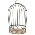 thumbnail image 1 of Miangastore 1Pc Festival Birdcage Adornment Flowerpot Rack Dining Table Decoration (Black), 1 of 8