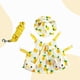 thumbnail image 1 of Conjunto de correa y arnés de chaleco de conejo, minivestido, collares transpirables, ropa de para ardilla, Animal pequeño, erizo, hurón Amarillo Yinane Arnés de conejo, 1 of 3