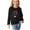 Black, variant on Holiday Outfits AJTQTH Kids Girls Long Sleeve Graphic T-Shirts Funny Print Crewneck Pullover Sweatshirts Loose Lightweight Fashion Holiday Gift Tees Tops Black 5-6 Years