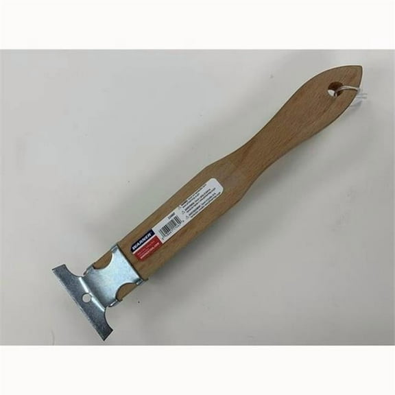 Warner Tool Products 1015124 4 x 11 in. Carbon Steel Wire Brush with Scraper - Pack of 6