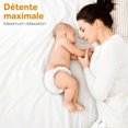 thumbnail image 3 of Electric Heated Mattress Topper 150x80cm with Automatic Shutoff, Thermal Blanket, Adjustable Mattress Warmer at 3 Temperature Levels, 3 of 5