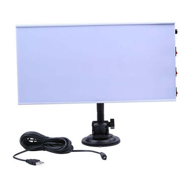 Reflector de abolladuras de carrocería de coche, fácil de usar, práctica luz LED de comprobación de abolladuras para reparación de inspección de