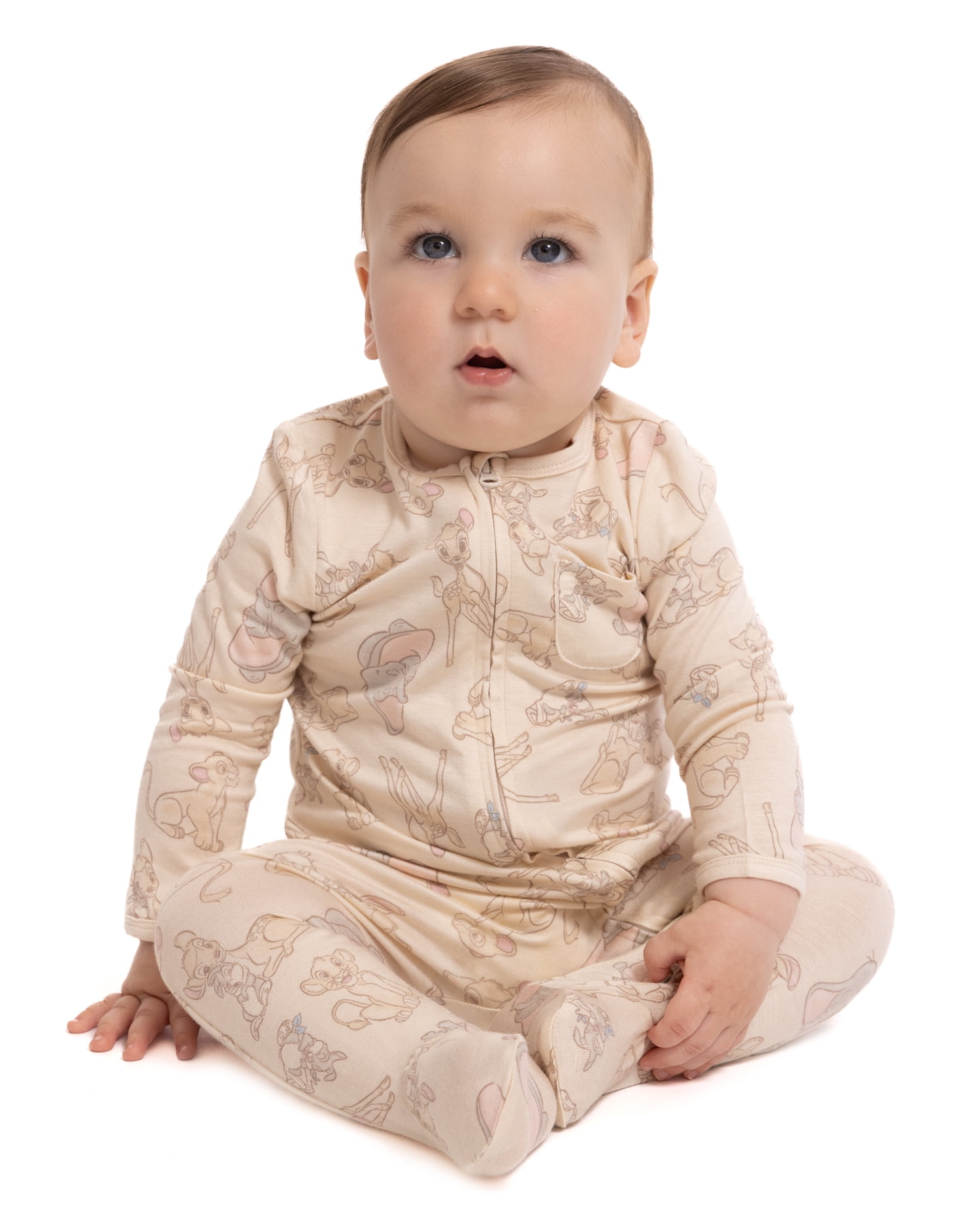 Disney Baby Wishes + Dreams Classics Footed Sleep N Play, Sizes Preemie-6/9 Months