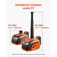thumbnail image 4 of VEVOR Electric Car Jack 5 Tons /11000 lbs Portable Jack kit with Remote Control, 4 of 9