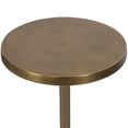 thumbnail image 3 of Bowery Hill Traditional Aluminum Drink Table in Antique Gold, 3 of 5