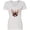 AA-White, variant on Inktastic French Bulldog Dog Women's V-Neck T-Shirt