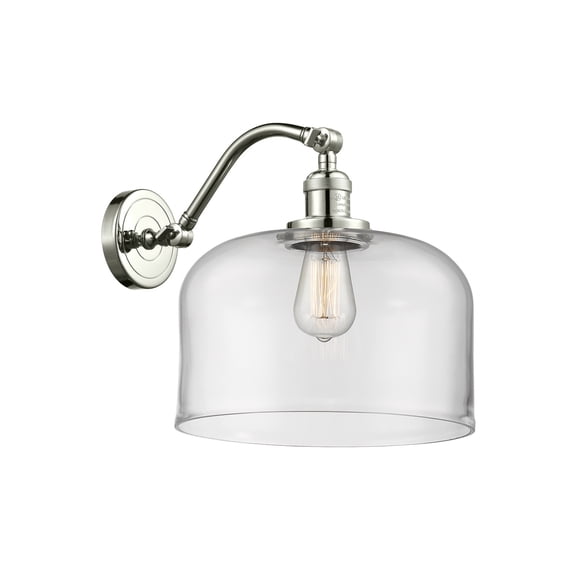 Innovations 515-1W-PN-G72-L-LED One Light Wall Sconce from Franklin Restoration collection