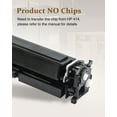 thumbnail image 4 of 414X Toner Cartridges (NO Chip) Replacement for HP 414X W2021X W2022X W2023X 414A Compatible with HP Color Pro MFP M479fdw M454dw M454dn M479fdn Printer Toner (1 Cyan/1 Yellow/1 Magenta), 4 of 7