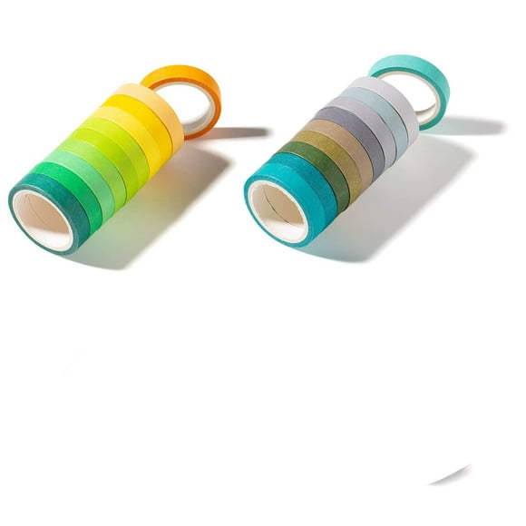Tape Set,Colored Decorative Masking Tapes,40 Painters Tape Stretch Tape