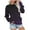 Black##1, variant on Jsaierl Women's Sweatshirts Loose Fit Gradient Print Sweatshirts Round Neck Dressy Casual Pullover Tops Comfort Long Sleeve Blouses Fall Saving
