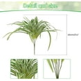 thumbnail image 2 of czcpp-2 Packs Artificial Spider Plant Large 23.6In Fake Greenery Plants UV Resistant Outside Faux Plants Bushes for Indoor Table Outdoor Planter Decor (2), 2 of 4