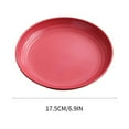 thumbnail image 3 of CUITING Wheat Straw Plates - Reusable Unbreakable Plate Set - Dishwasher & Microwave Safe - Perfect for Dinner Dishes Dark Green, 3 of 4