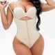 thumbnail image 3 of Women's Tummy Control Open Bust Bodysuit with Thong Design for Shaping and Comfort, 3 of 4