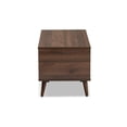 thumbnail image 3 of Baxton Studio Table Basse Finition Marron, 3 of 7