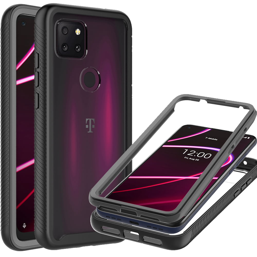 coveron-tcl-t-mobile-revvl-5g-phone-case-military-grade-full-body-rugged-slim-fit-clear-cover