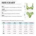 thumbnail image 6 of Daiia Green Various Lemons Women's Bikini Set Two Piece Swimsuit High Waisted Bikini Adjustable Straps Bikini Perfect for Beach, Pool, and Summer Vacation-XX-Large, 6 of 9