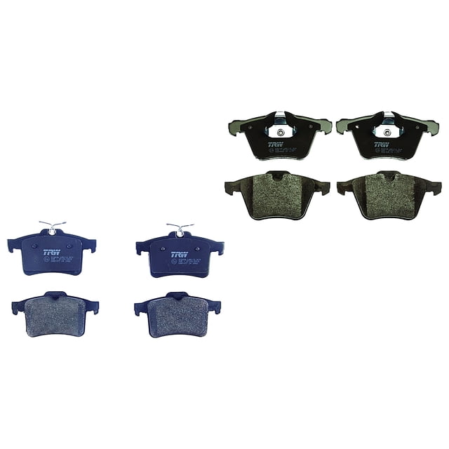 Set Balatas Bajos Metales Xj 2010 A 2011 Jaguar TRW .