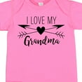 thumbnail image 4 of Inktastic I Love My Grandma Heart and Arrows Boys or Girls Baby Bodysuit, 4 of 5