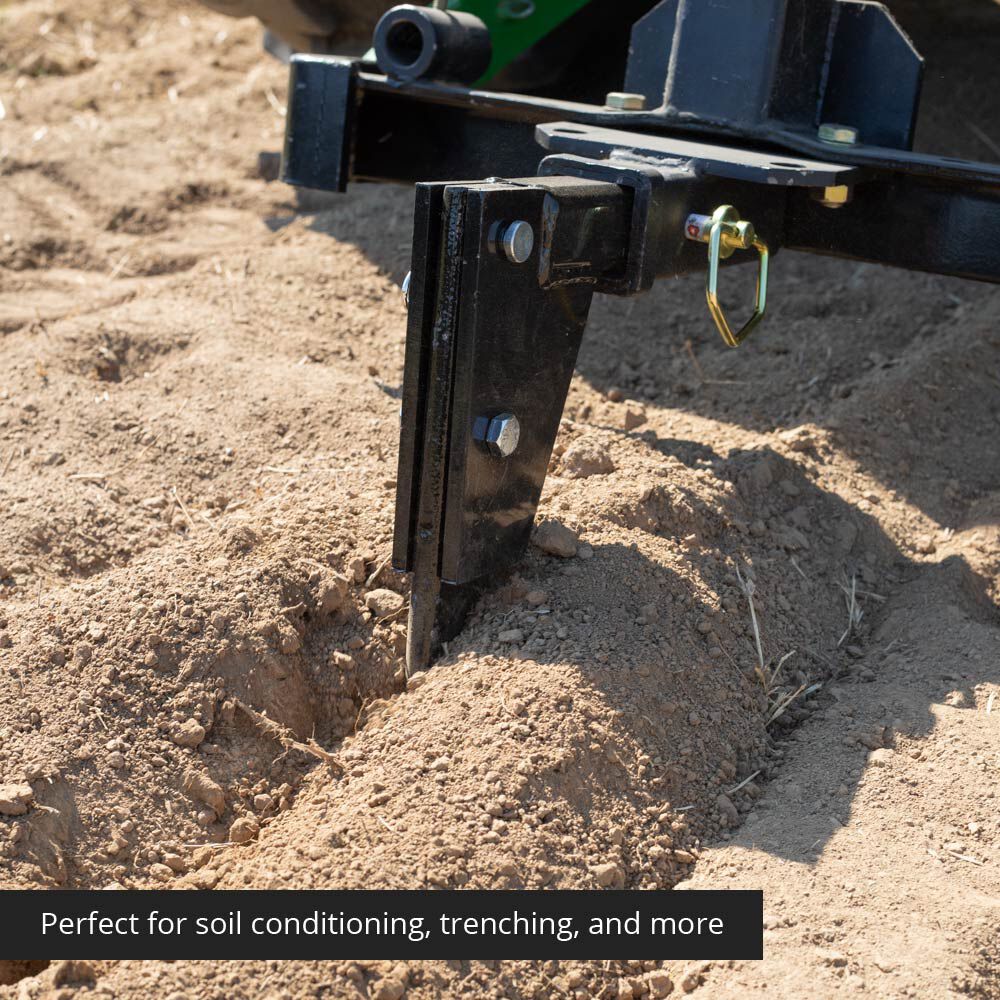 Titan Attachments Hitch Mounted Ripper for CAT 0 and CAT 1 Trenching ...
