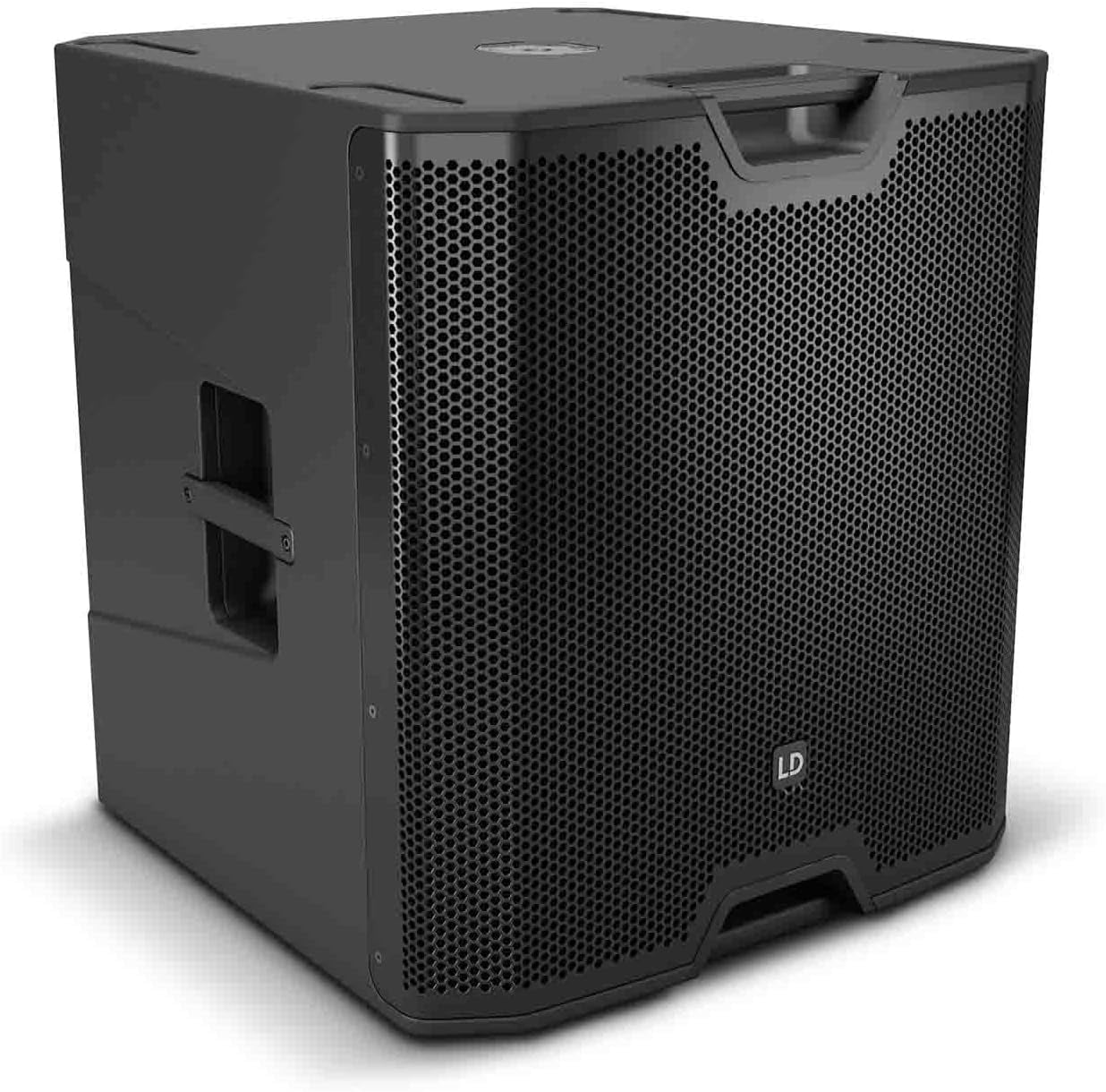 LD Systems ICOA SUB 18A Active Subwoofer, 2400W Peak Power, Digital Class D Amplifier