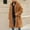Yellow, variant on Olyvenn Men's Fashion Warm Thick Coat Jacket Faux Fur Outwear Cardigan Overcoat Winter Coat Lightweight Jacket Long Trench Black 10