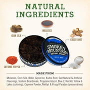 Smokey Mountain Herbal Long Cut – 5 Can Sampler Box - Straight, Classic, Wintergreen, Arctic Mint & Cherry
