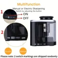 thumbnail image 6 of Electric Pencil Sharpener - Automatic, Desktop Office Stationery Tool with Precision Sharpening, 6 of 10