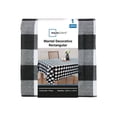 thumbnail image 1 of Mantel de Mesa Mainstays Mantel Rectangular de vinil afelpado  diseño Cuadro negro 1.40 mt x 1.70 mt, 1 of 4