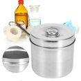 thumbnail image 3 of Stainless Steel Ointment Pot, Cotton Dressing Box, Iodophor Gauze Container 12cm/4.7inch, 3 of 3