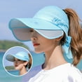thumbnail image 2 of Women‘s Sun Visor Wide Elastic Golf Sun Hat Breathable Sweat Absorbent Cap, 2 of 4