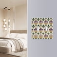 thumbnail image 4 of Yayeee Toggle Light Switch Wall Plate 2-Gang 4.56"x4.48" Decorative Outlet Cover, Beige Floral Pattern, 4 of 7