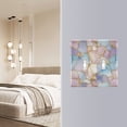 thumbnail image 4 of Yayeee Toggle Light Switch Wall Plate 2-Gang 4.56"x4.48" Decorative Outlet Cover, Elegant Marble Pattern, 4 of 7