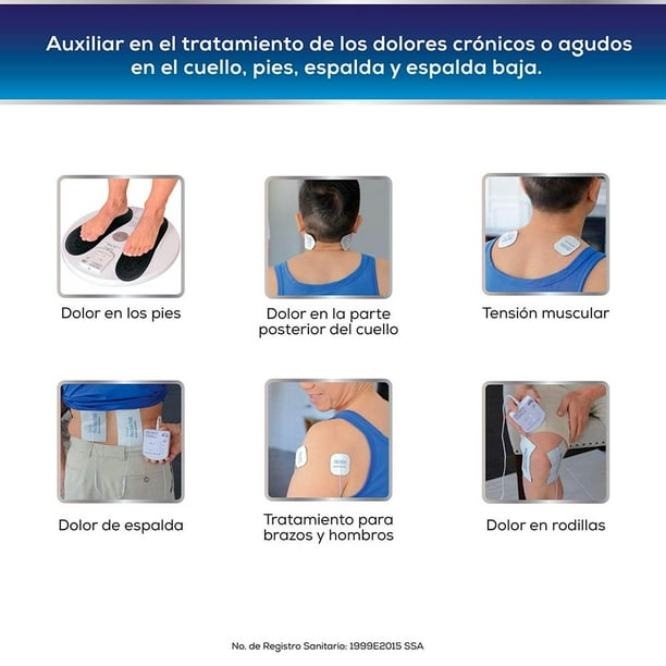 Masajeador de músculos Circulation Promoter Estimulador Eléctrico