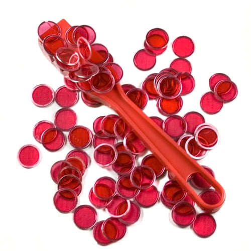 Red Bingo Chips