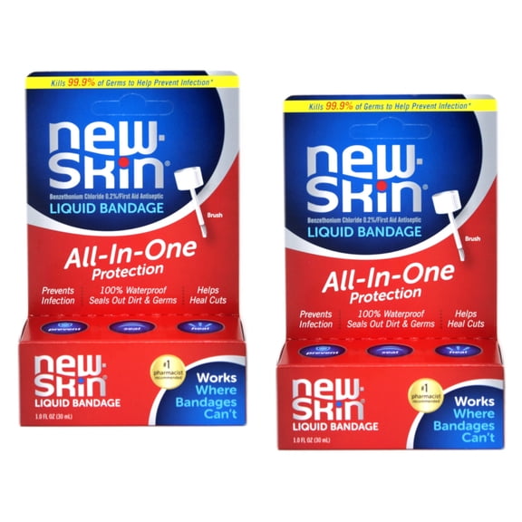 2 Pack - New-Skin Liquid Bandage 1 oz