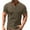 Khaki, variant on Summer Akafmk Mens Summer Golf Shirts,Mens Collar Shirts,Men's Short Sleeved Button Up T-shirt with A Comfortable Collar Sports and Casual Top Short Sleeved Round Neck Top/shirt
