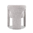thumbnail image 4 of Jennifer Taylor Home Sydney 25" Fully Upholstered Barrel Dining Chair, Multi-Greige Beige Chenille, 4 of 8