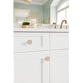thumbnail image 3 of Amerock Accents 1-1/4 inch (32mm) Diameter Gold/Pink Cabinet Knob - 2 Pack, 3 of 7