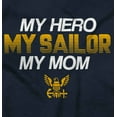thumbnail image 2 of US Navy Logo My Mom Hero Sailor Romper Boys or Girls Infant Baby Brisco Brands 12M, 2 of 6