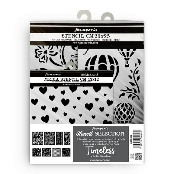 Stamperia Stencil Assortment-Timeless