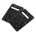 thumbnail image 3 of 2Pcs Electric Guitar Backplate Guitar Cavity Cover Plate Pickguard PVC for Replacement Black, 3 of 14